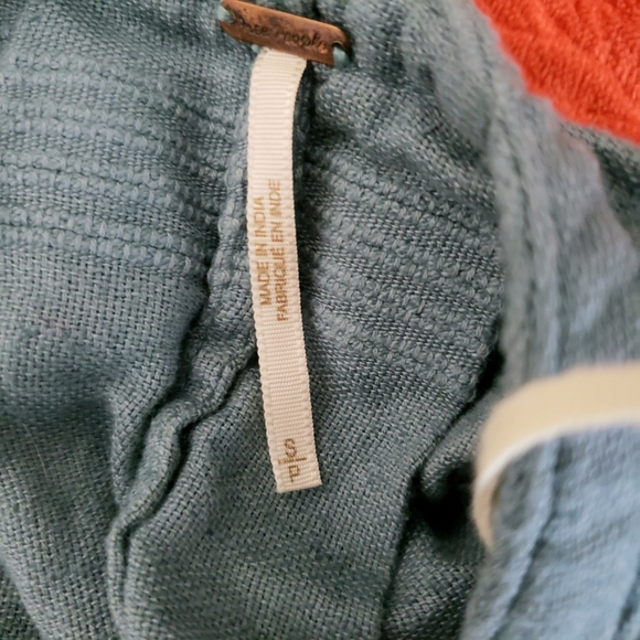 Free People "Jump to it" Mini Criss Cross Back Side Cut-Out Dress Sage Sz: S - Picture 12 of 13